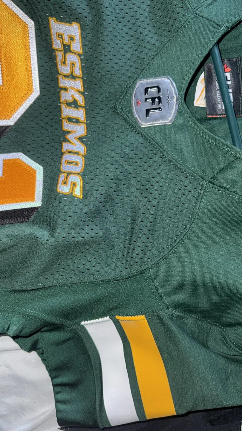 Calvin McCarty #31 Edmonton Eskimos Jersey – Autographed - photo 4