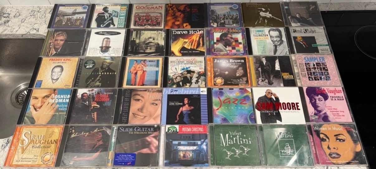 Cd Lot 2/5. Various Blues/Jazz titles $2 each or 3 for $5