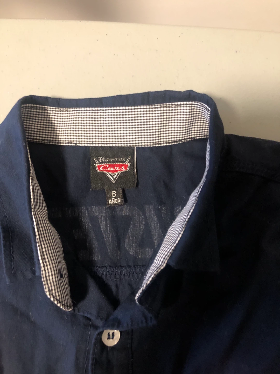 Disney Pixar Cars Lightning McQueen Button-Up Shirt - photo 3