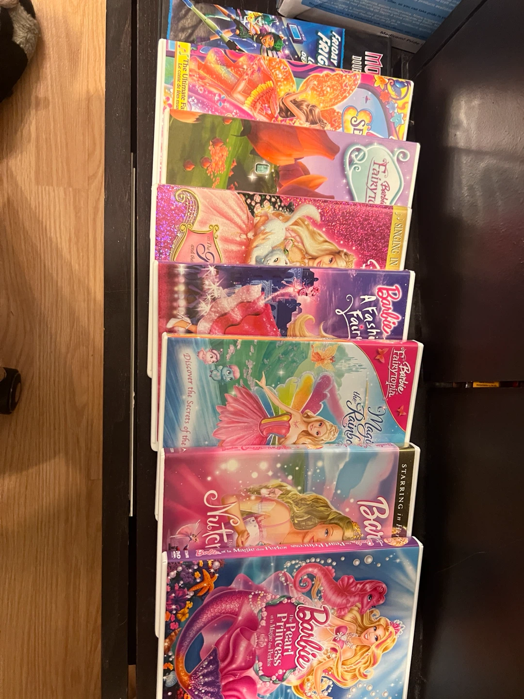 2000’s 8 Barbie and Monster High DVDs