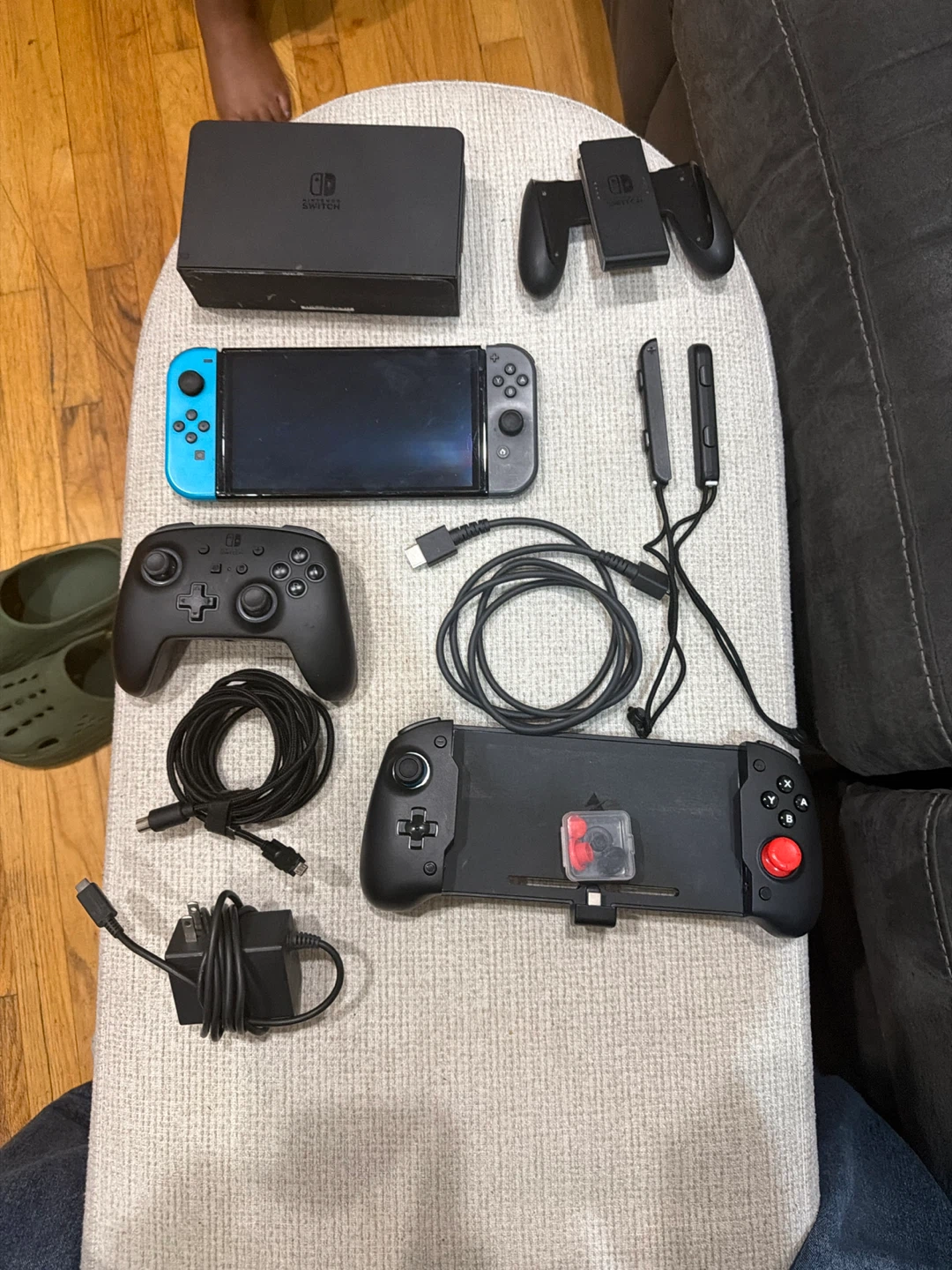 Nintendo Switch Console with Controllers and Accessories