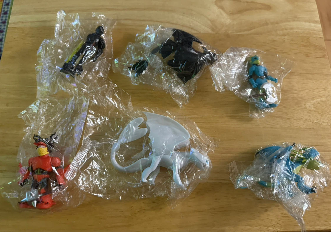 How to Train Your Dragon Figures - Set of 6