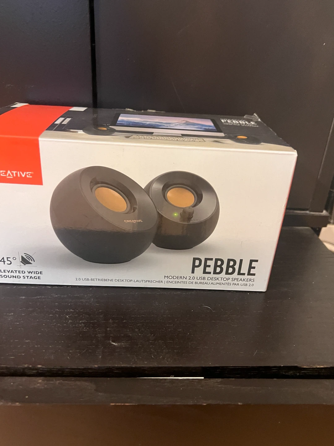 Creative Pebble 2.0 USB Desktop Speakers