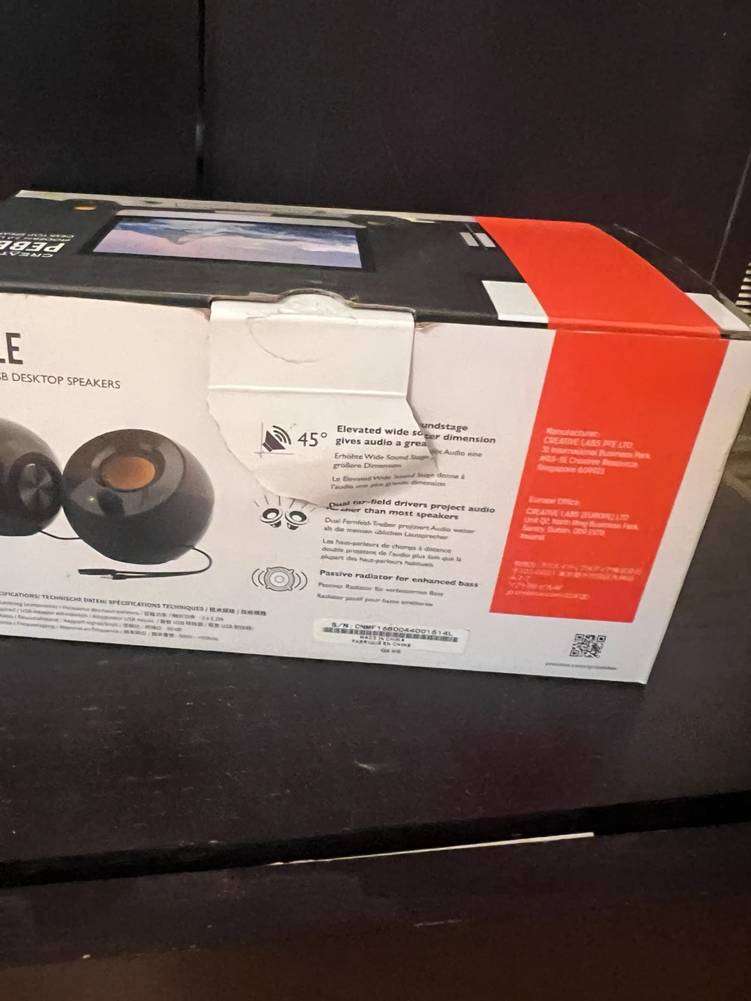 Creative Pebble 2.0 USB Desktop Speakers - photo 2