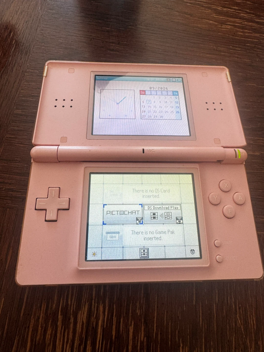 Pink Nintendo DS Lite Handheld Console READ DESCRIPTION - photo 3