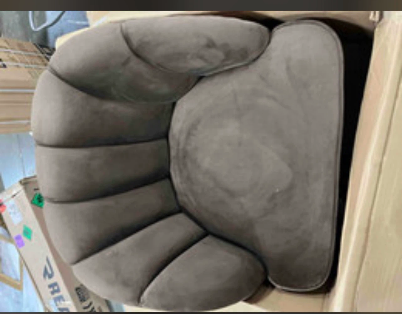 New:  Modern Swivel Accent Chair with Pillow - photo 2