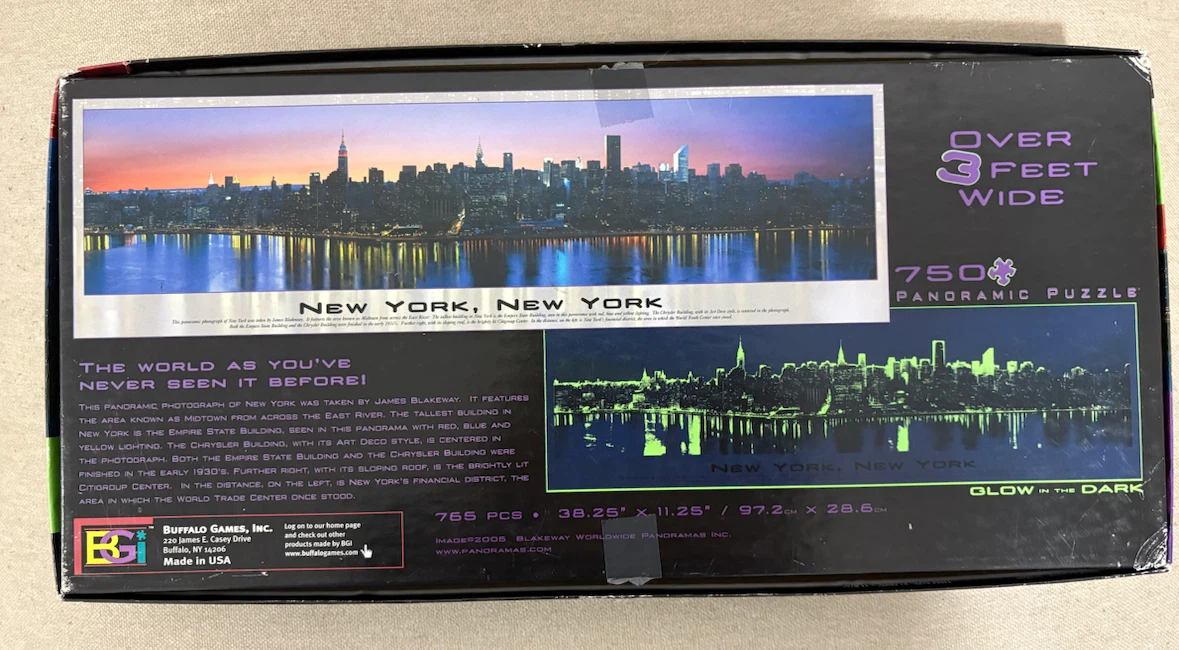 Buffalo Games New York Panoramic Puzzle - photo 3
