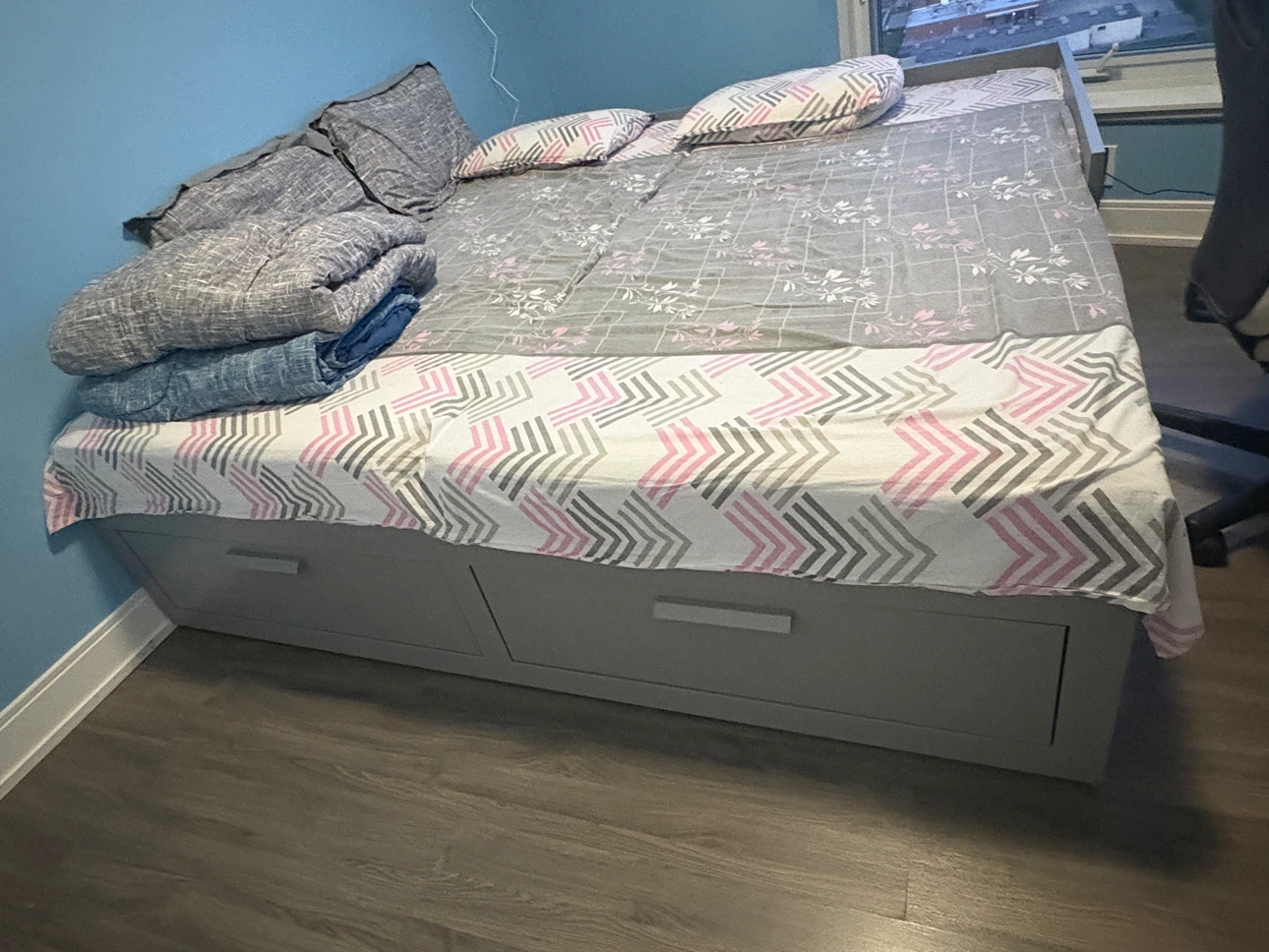 Brimnes daybed  Frame with Storage Drawers