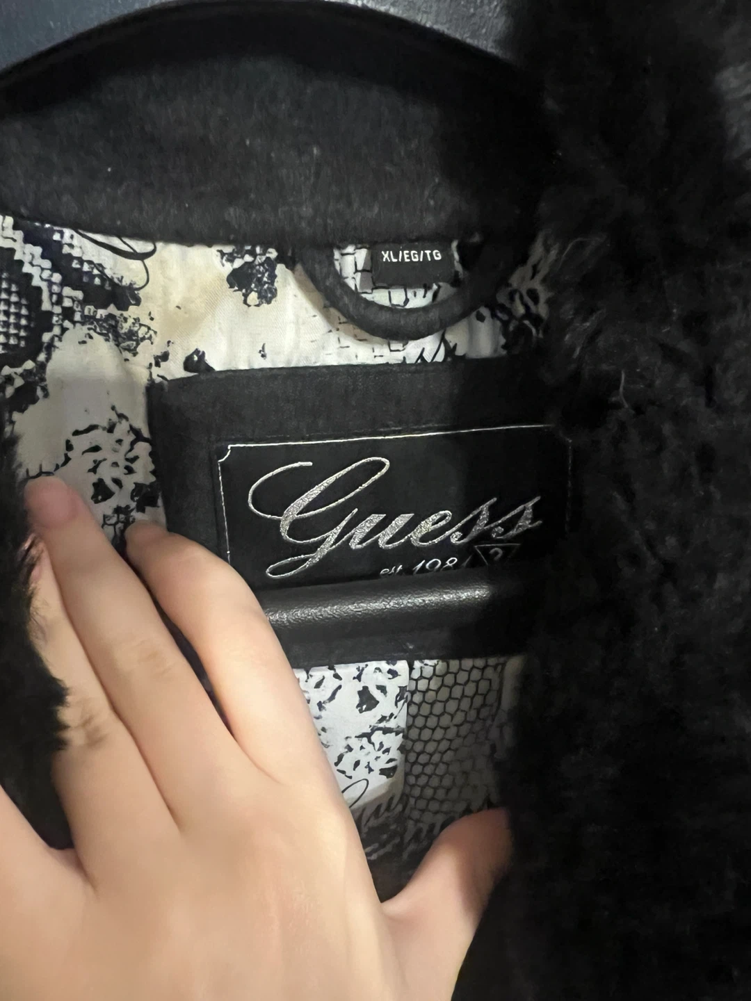Guess Black Wool-Blend Coat - photo 2