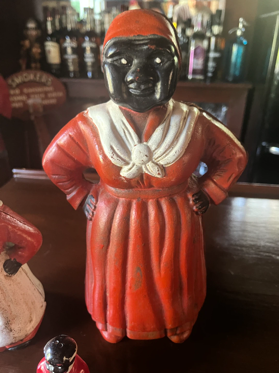 Vintage Cast Iron Figurine Set - photo 2