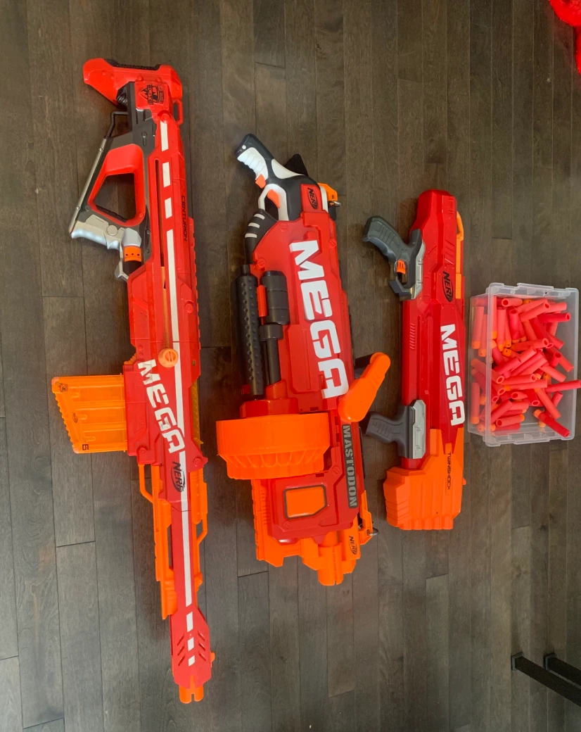 Nerf Mega Blaster Bundle - Centurion, Mastodon, Twinshock - photo 2
