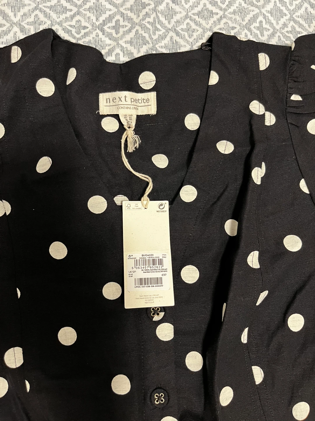 Next Petite Polka Dot Dress - photo 2