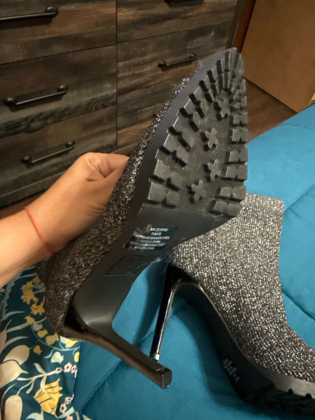 MIX Espadrille Sock Booties - photo 3