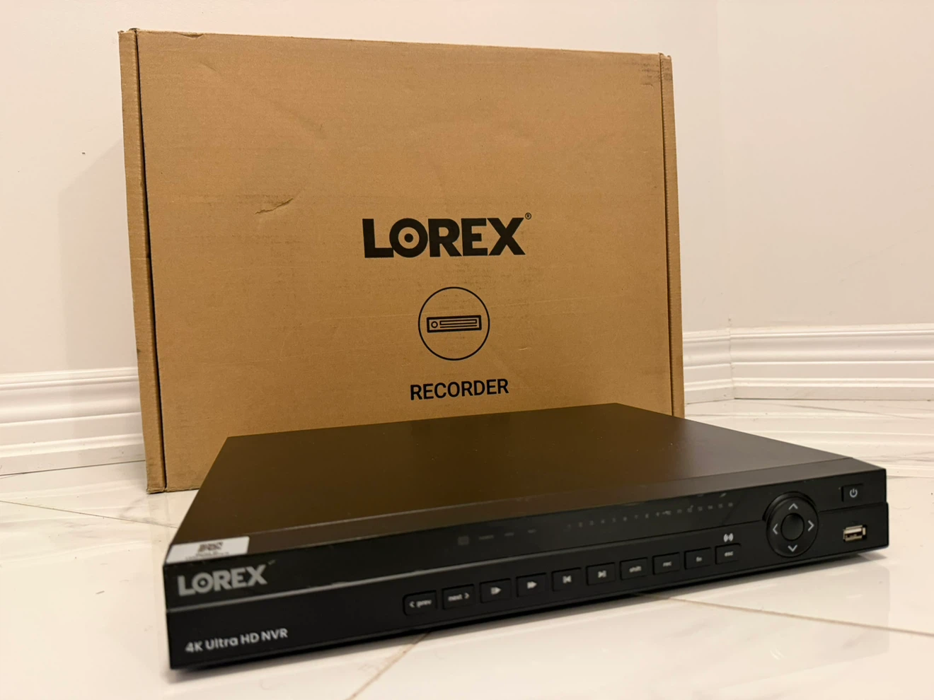 Lorex 4K 32ch NVR 16PoE 60Hz