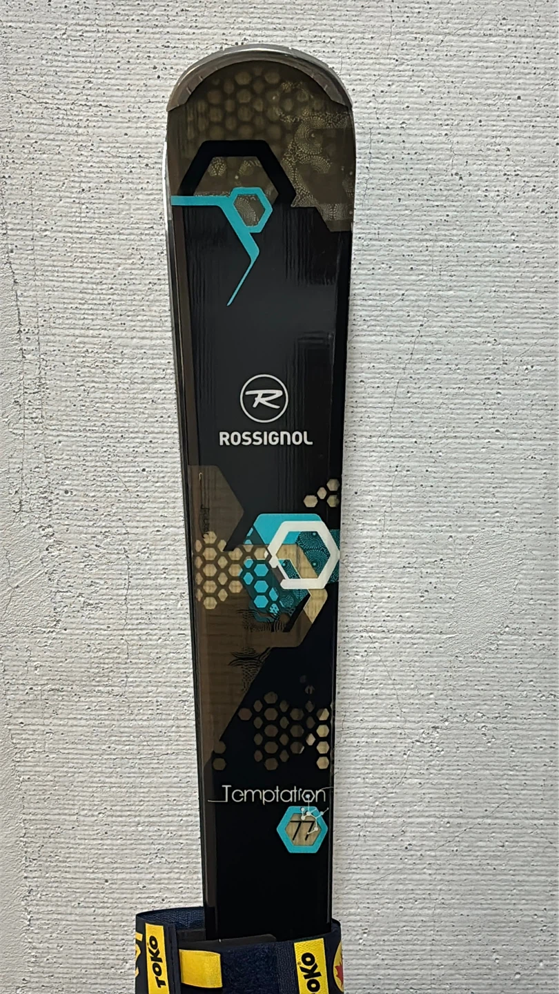 Rossignol Temptation 77 Skis with Poles - photo 2