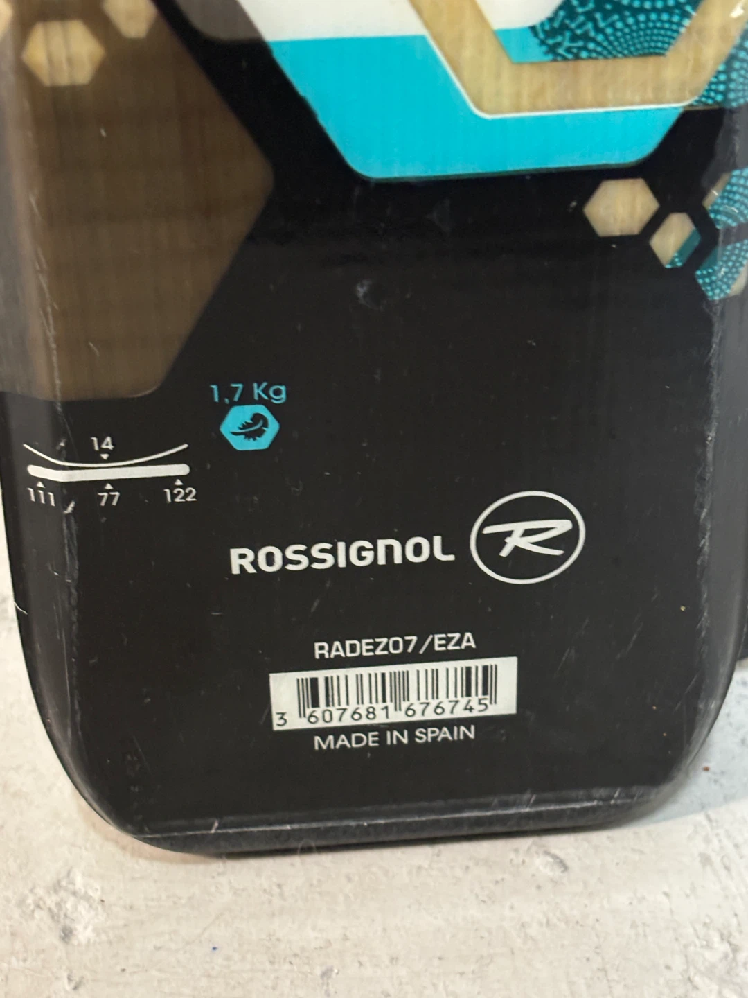 Rossignol Temptation 77 Skis with Poles - photo 3