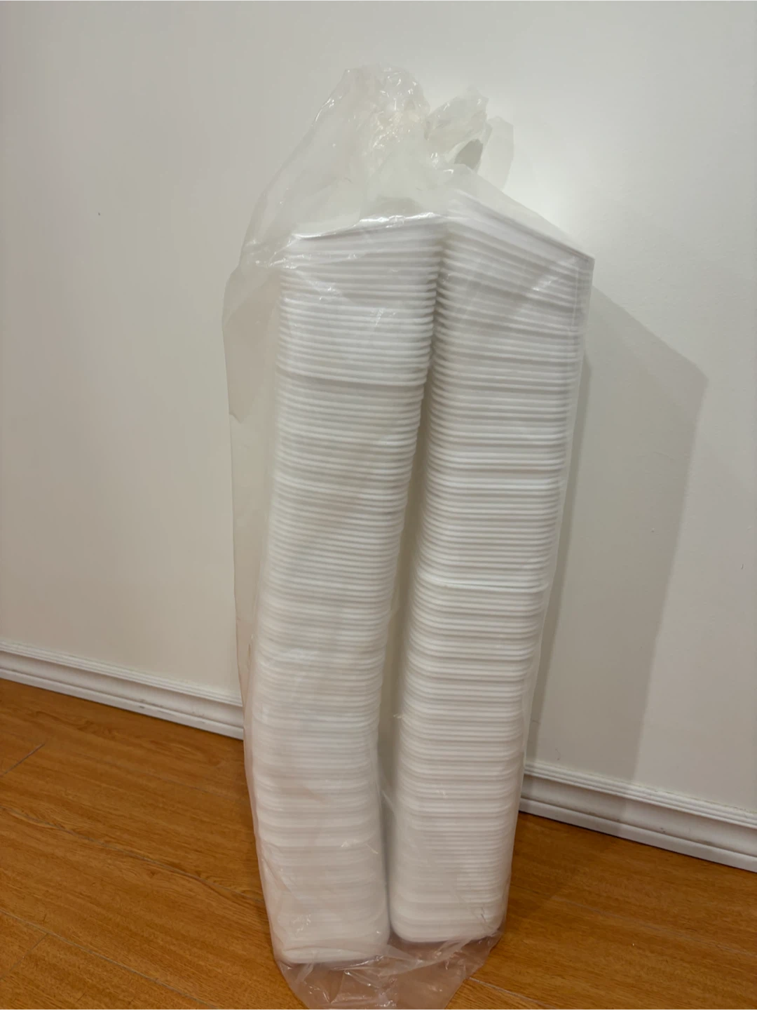 White Foam Trays - 1000 count