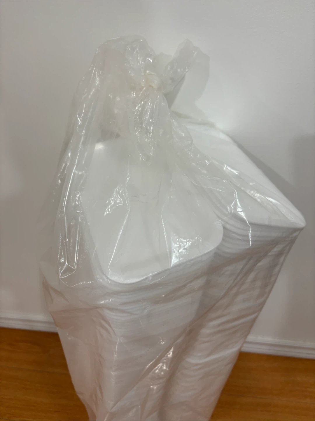 White Foam Trays - 1000 count - photo 2
