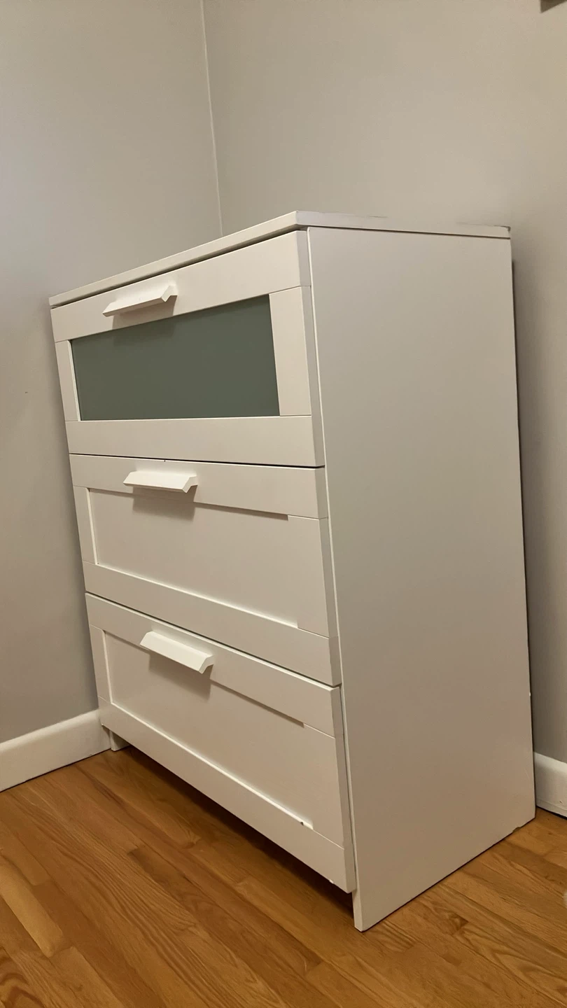 IKEA BRIMNES 3-Drawer Chest dresser - photo 2