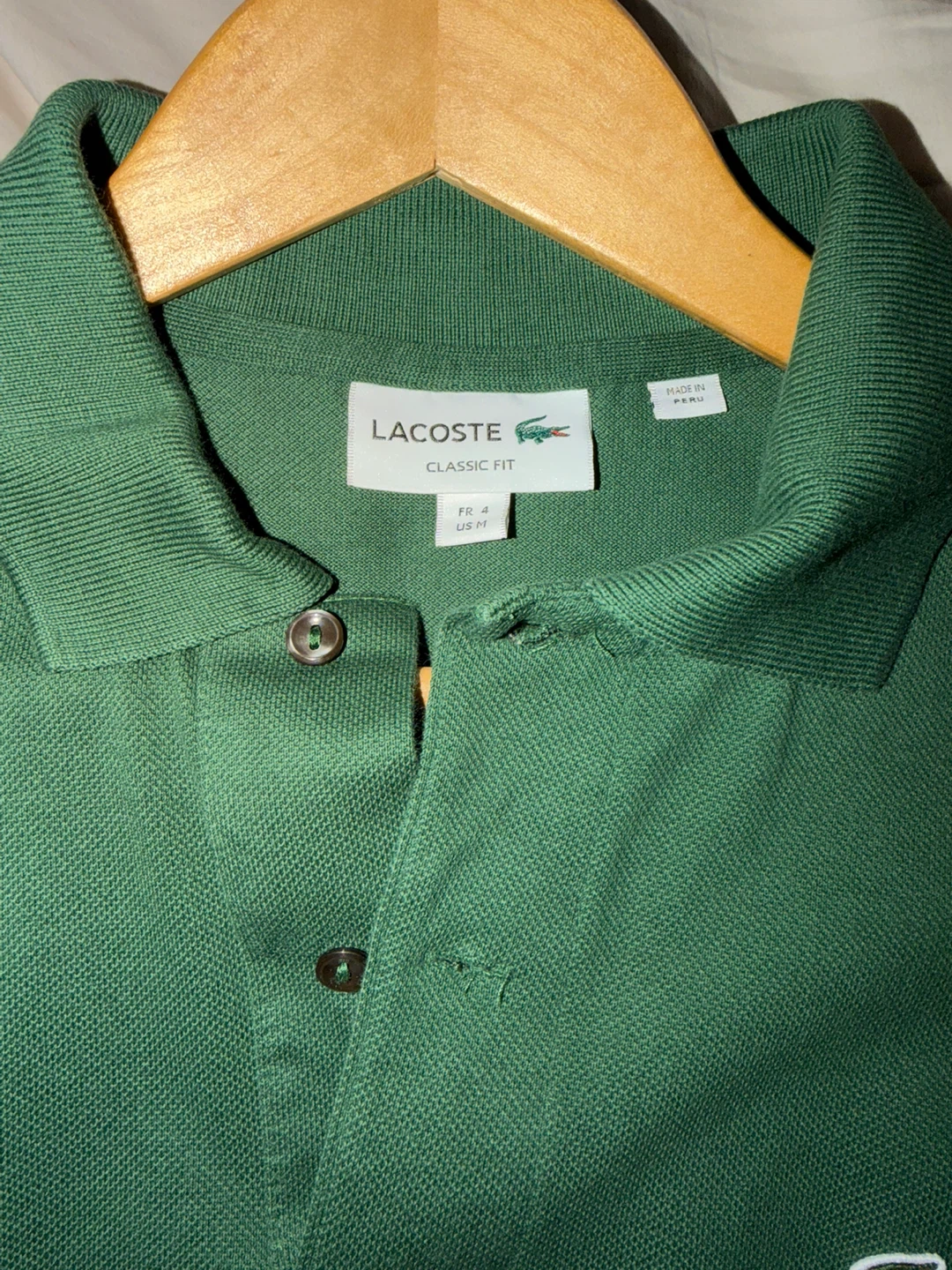 Lacoste Classic Fit Polo Green - photo 2