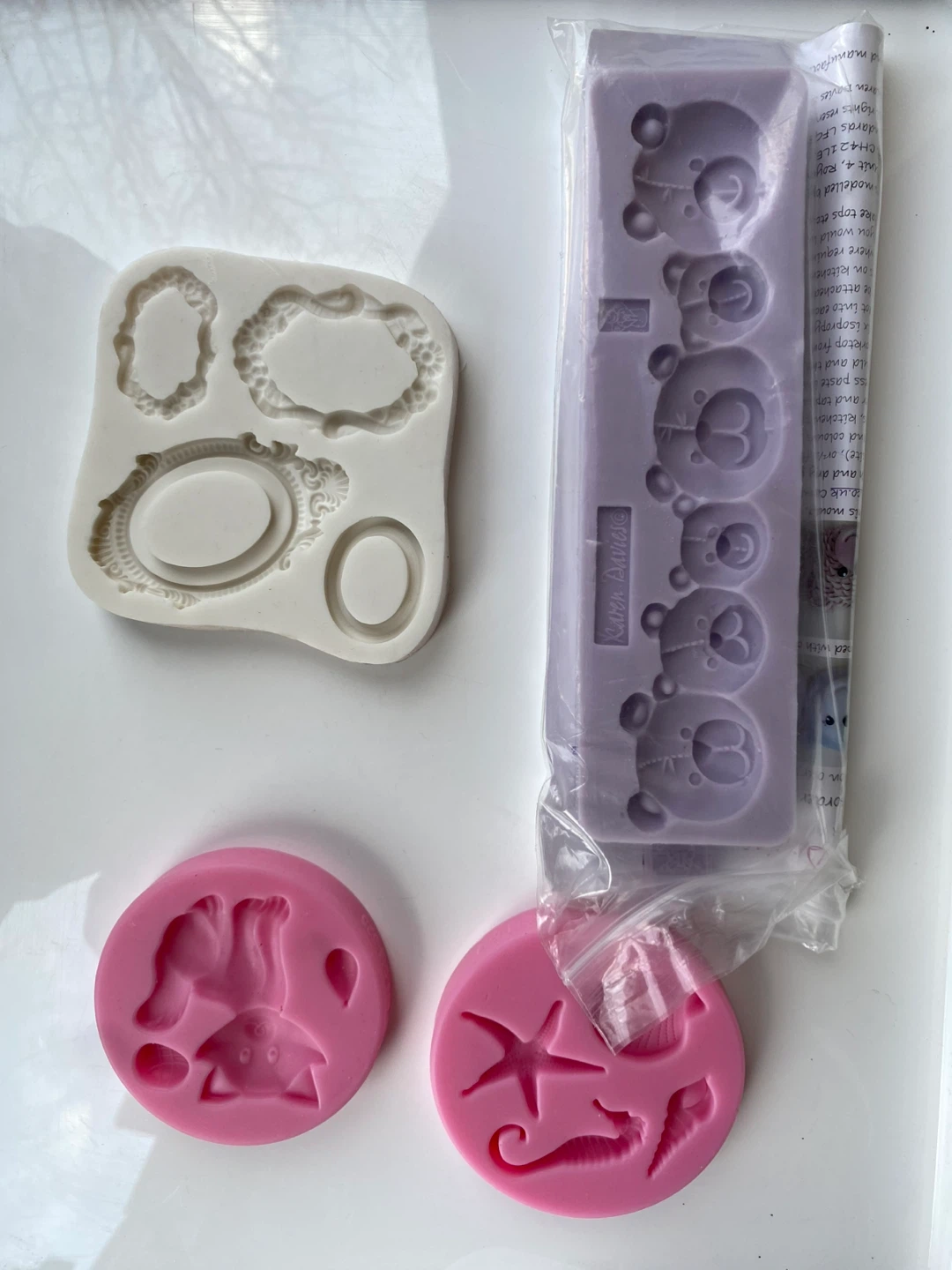 Assorted Silicone Molds for Baking & Crafts