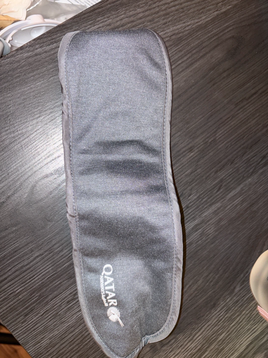 Qatar Airways Grey Eye Mask
