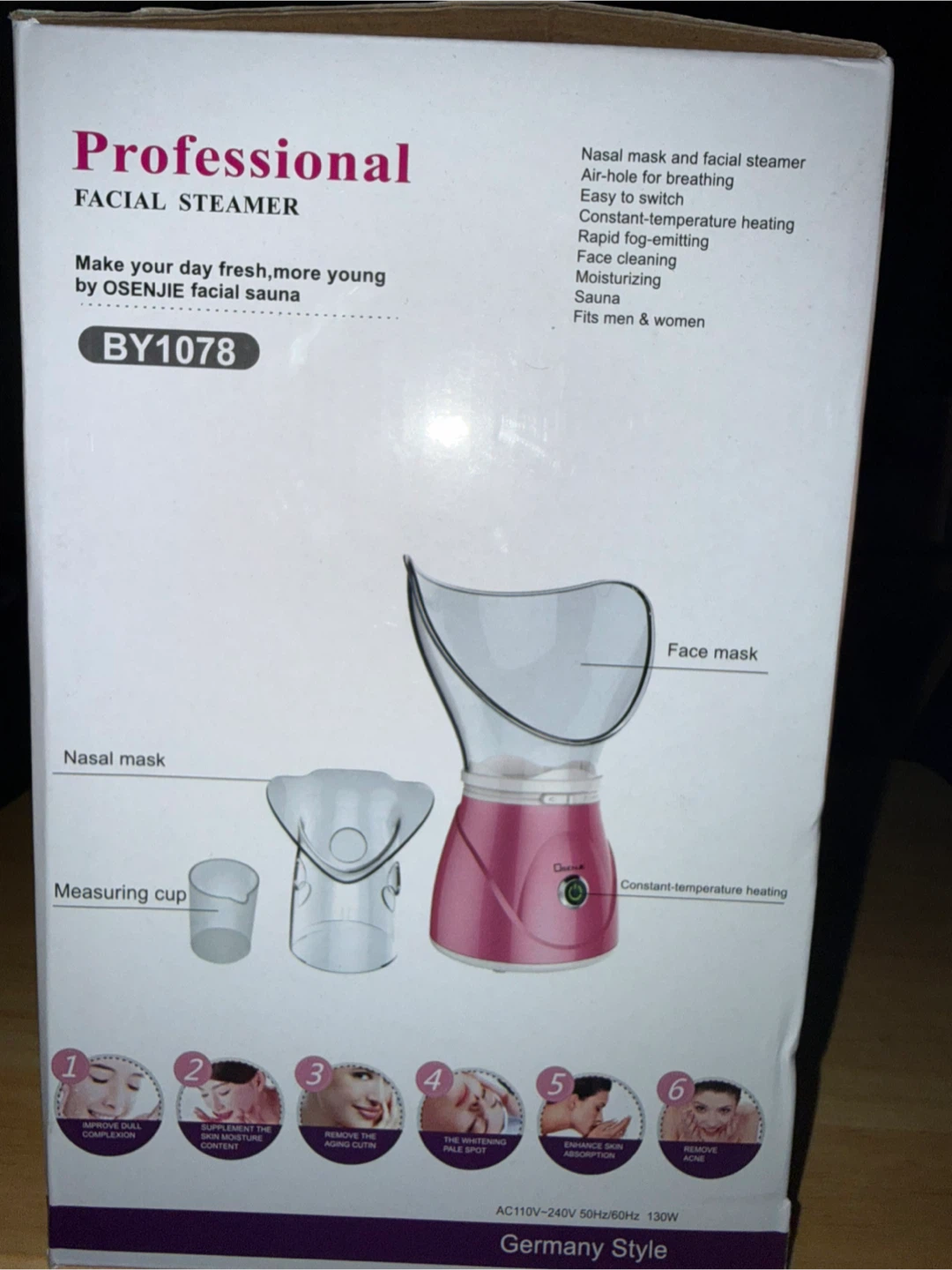 Osenjie Professional Facial Steamer BY1078 - photo 2