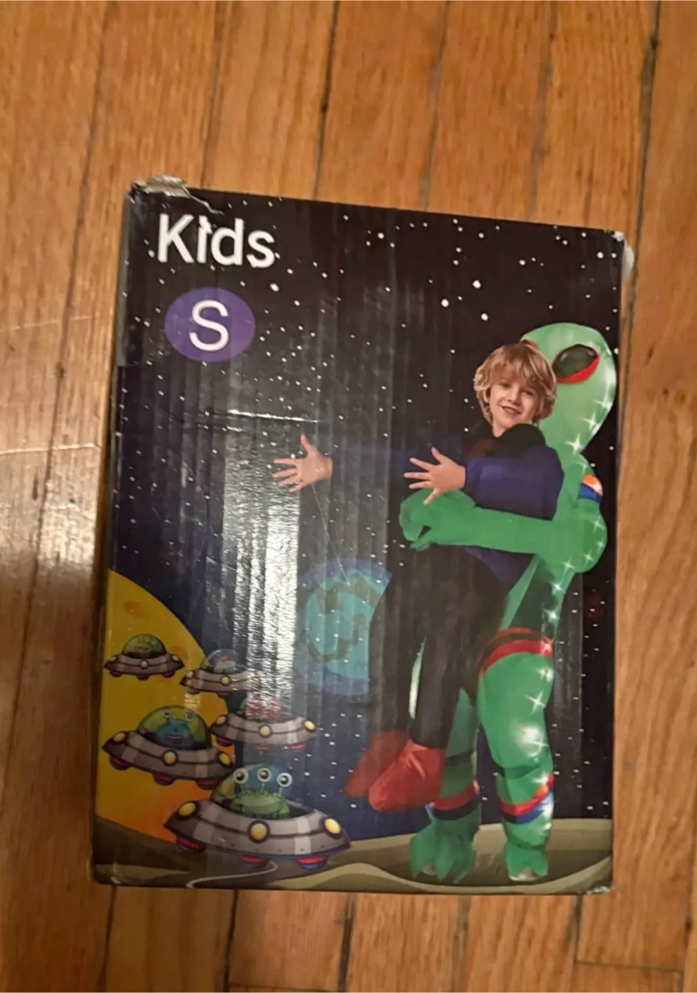 Kids Inflatable Alien Costume