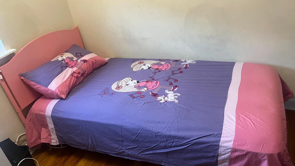 Pink Twin Size Bed Frame