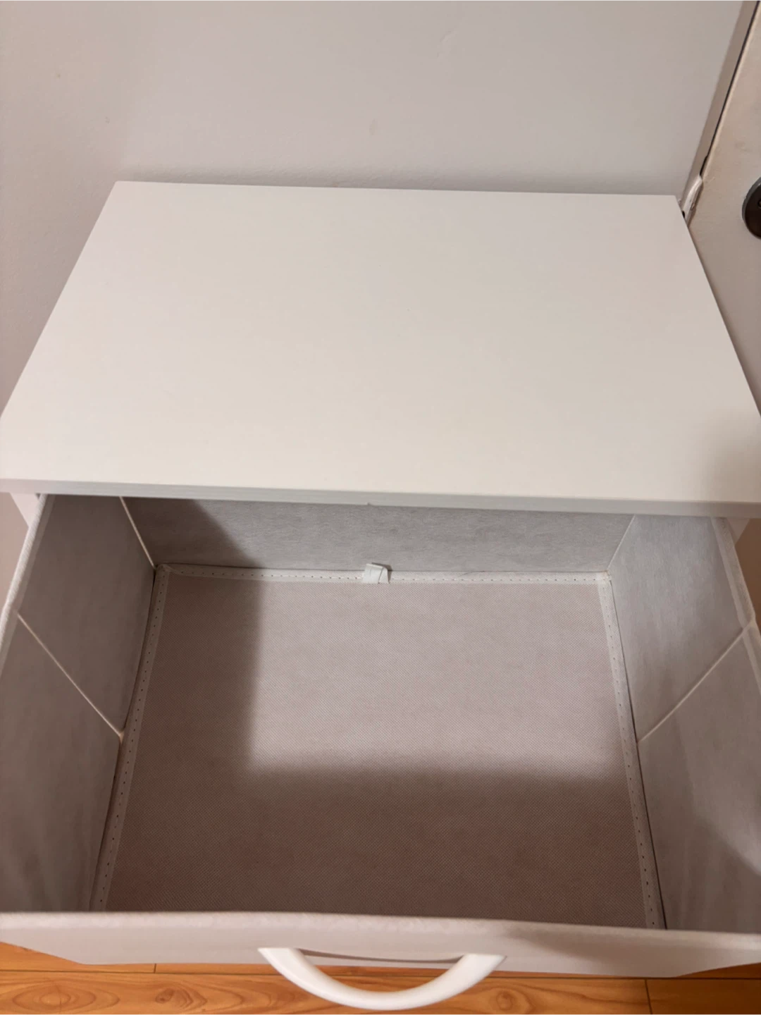 Moving Sale‼️White 4-Drawer Fabric Dresser - photo 5