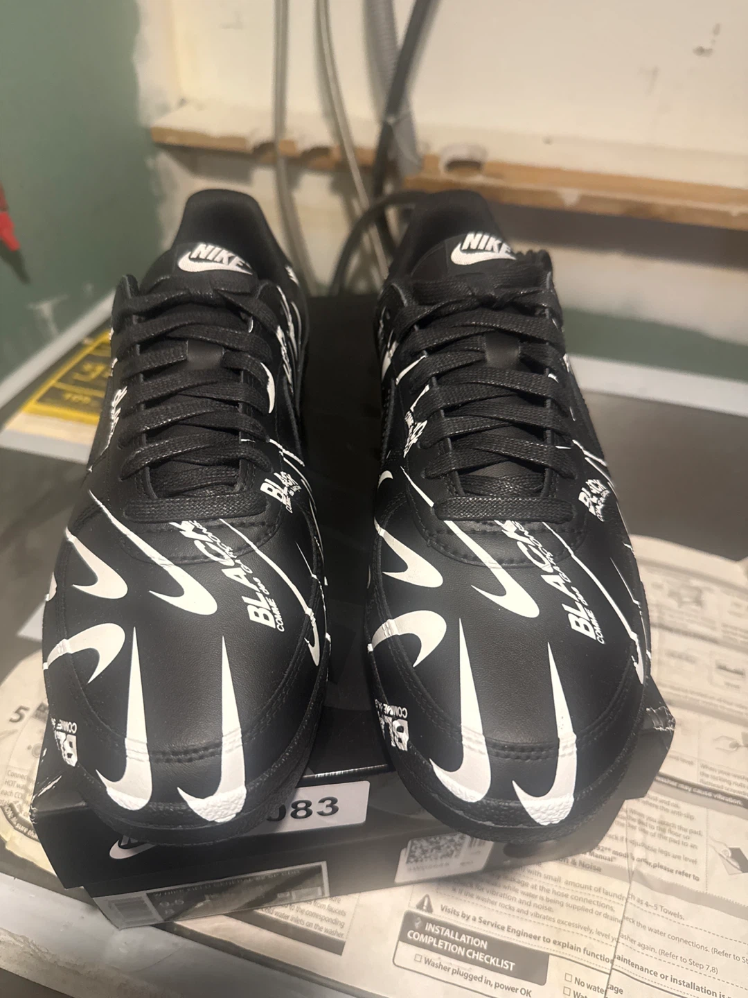 Nike x Comme des Garçons FIELD GENERAL 2 SP CDG Sneakers Black