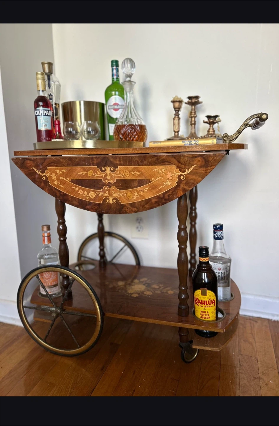 Vintage Italian Bar cart