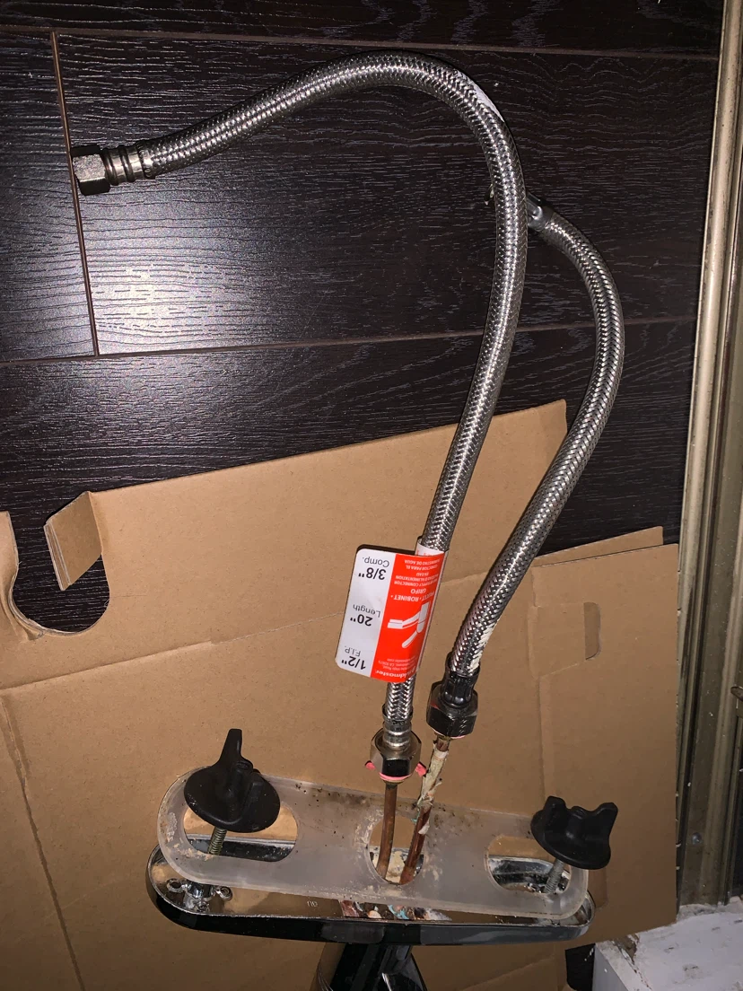 Chrome Kitchen Faucet with Sprayer