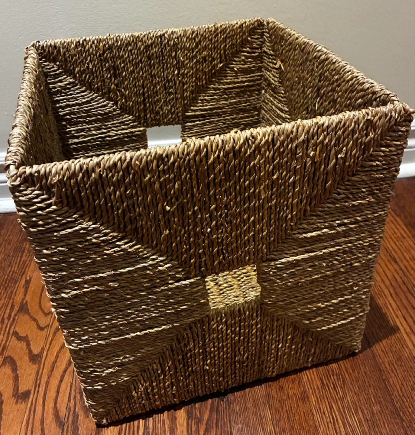 2 IKEA Basket, seagrass