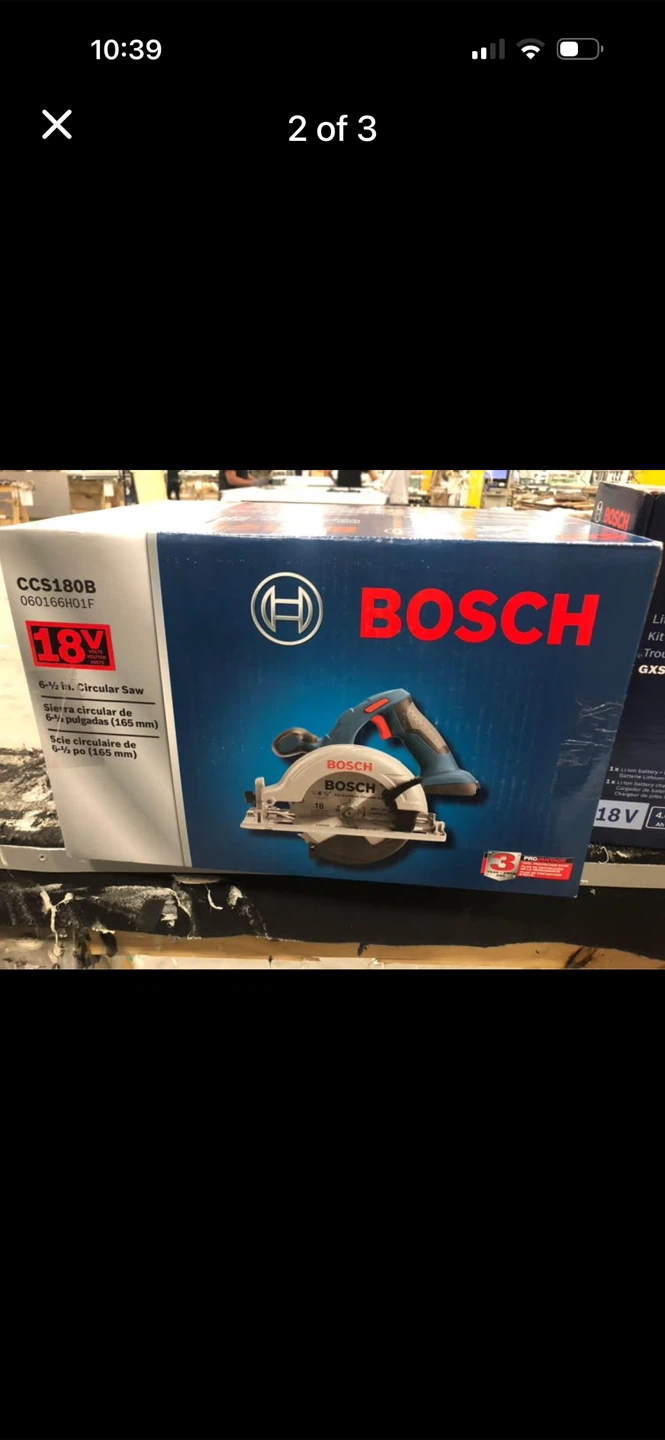 Bosch CCS180B 18V 6-1/2" Circular Saw Kit