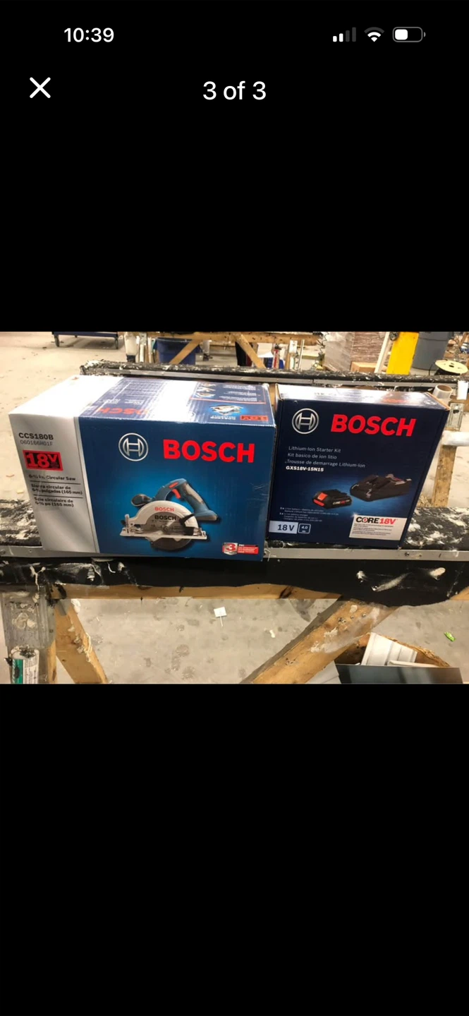 Bosch CCS180B 18V 6-1/2" Circular Saw Kit - photo 2
