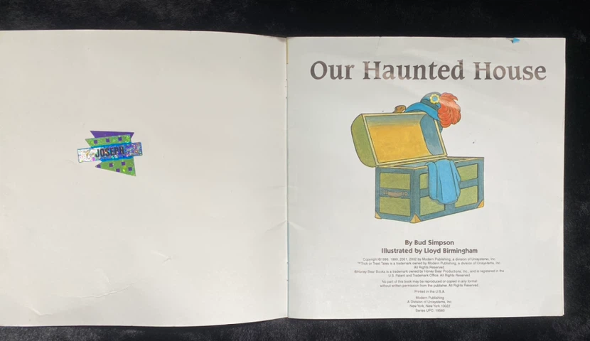 Our Haunted House Trick or Treat Tales Book - photo 3