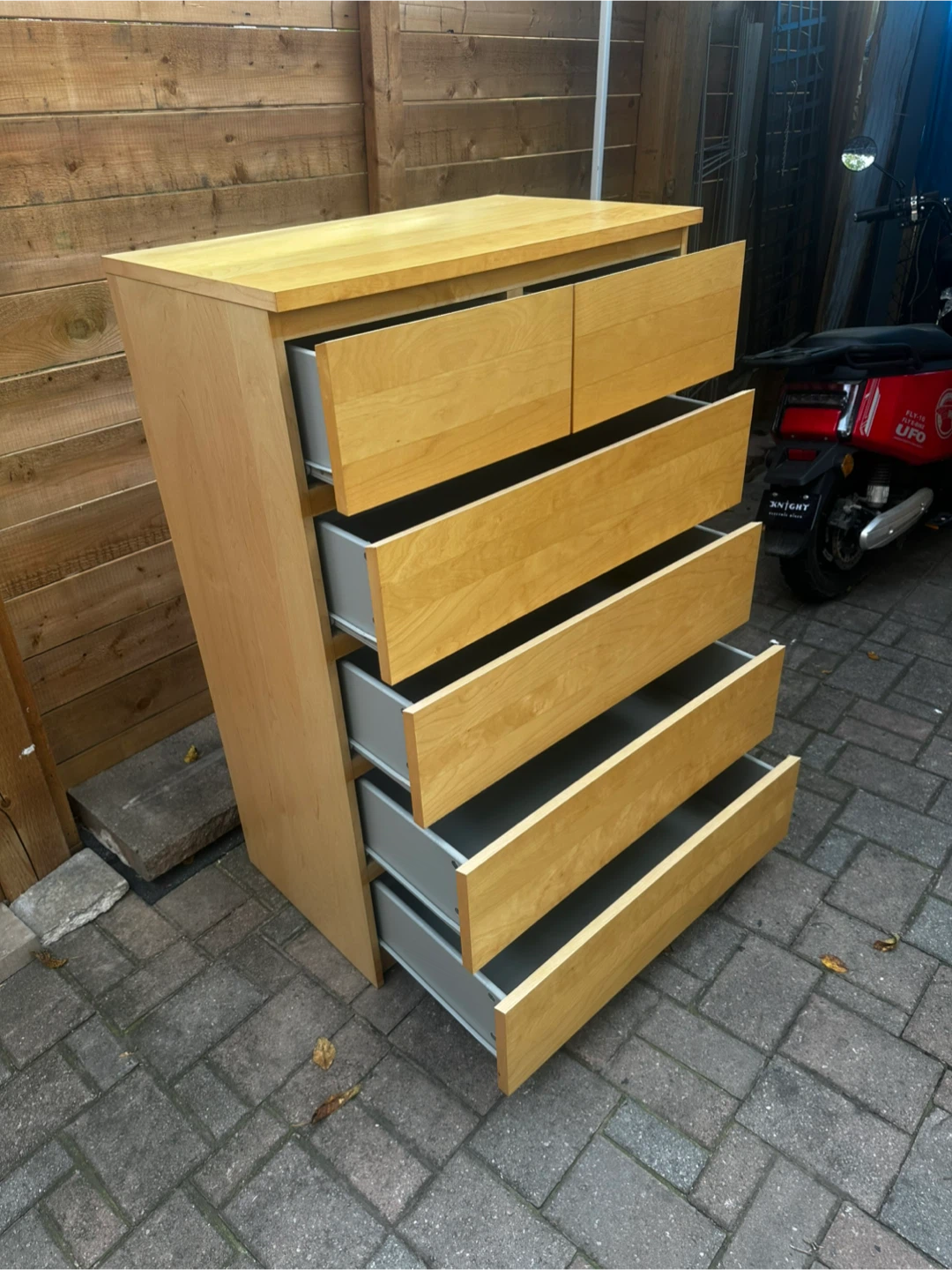 IKEA Malm 6-Drawer Chest/Dresser - photo 2