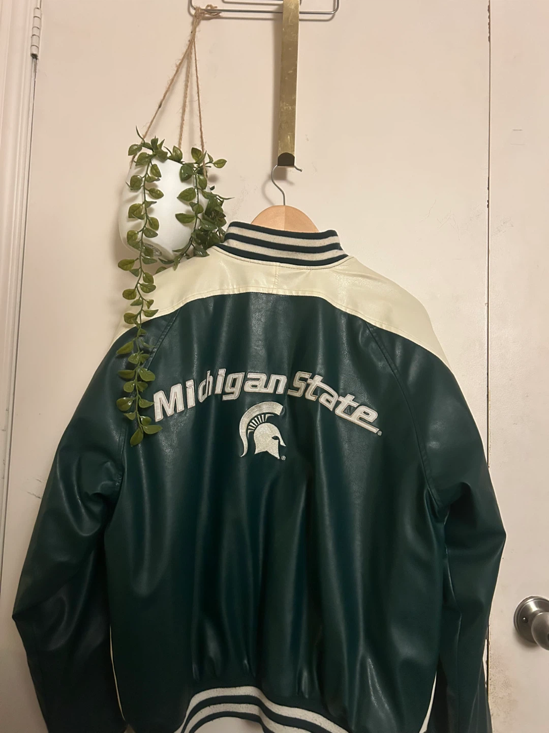 Steve & Barry's Michigan State Varsity Jacket - photo 2