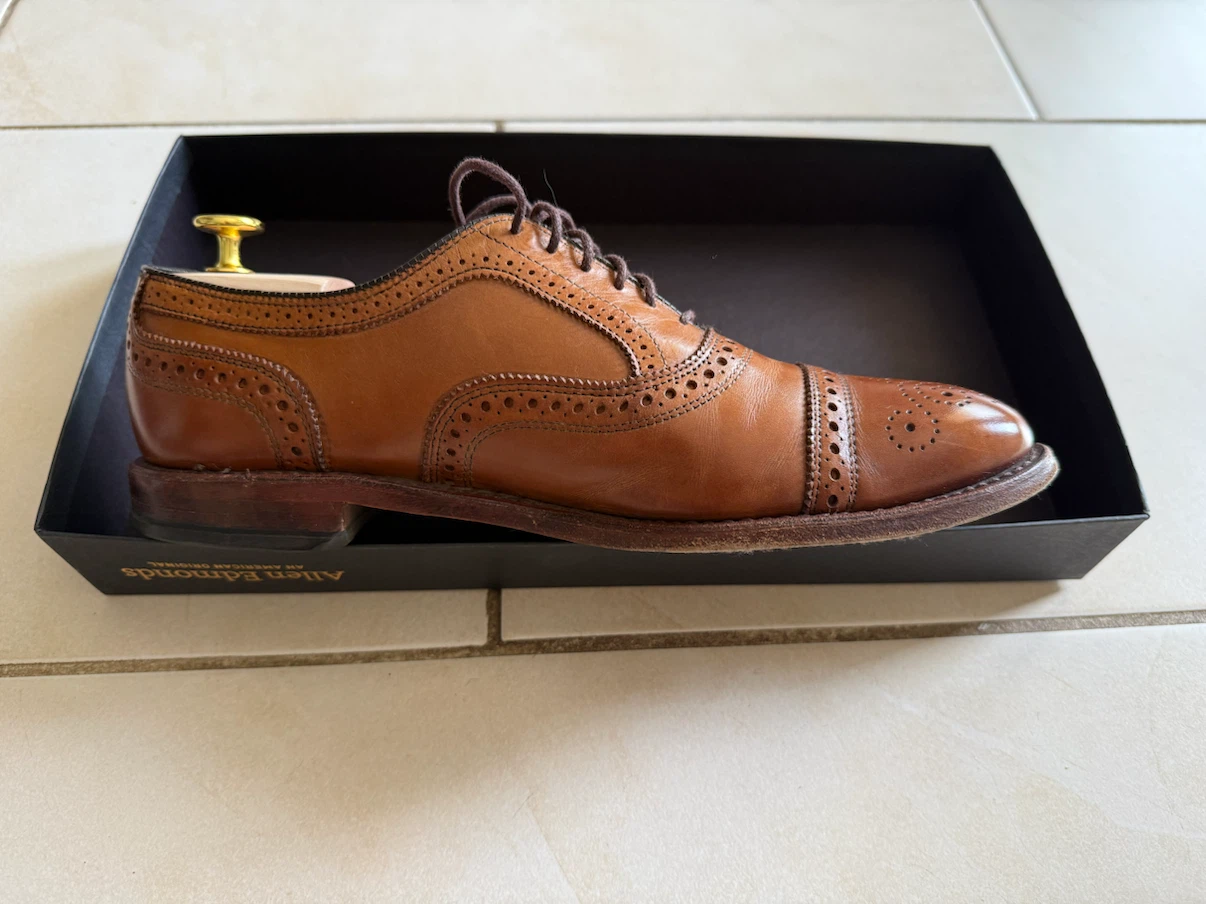 Allen Edmonds Strand Cap-toe Oxford in Walnut - photo 4