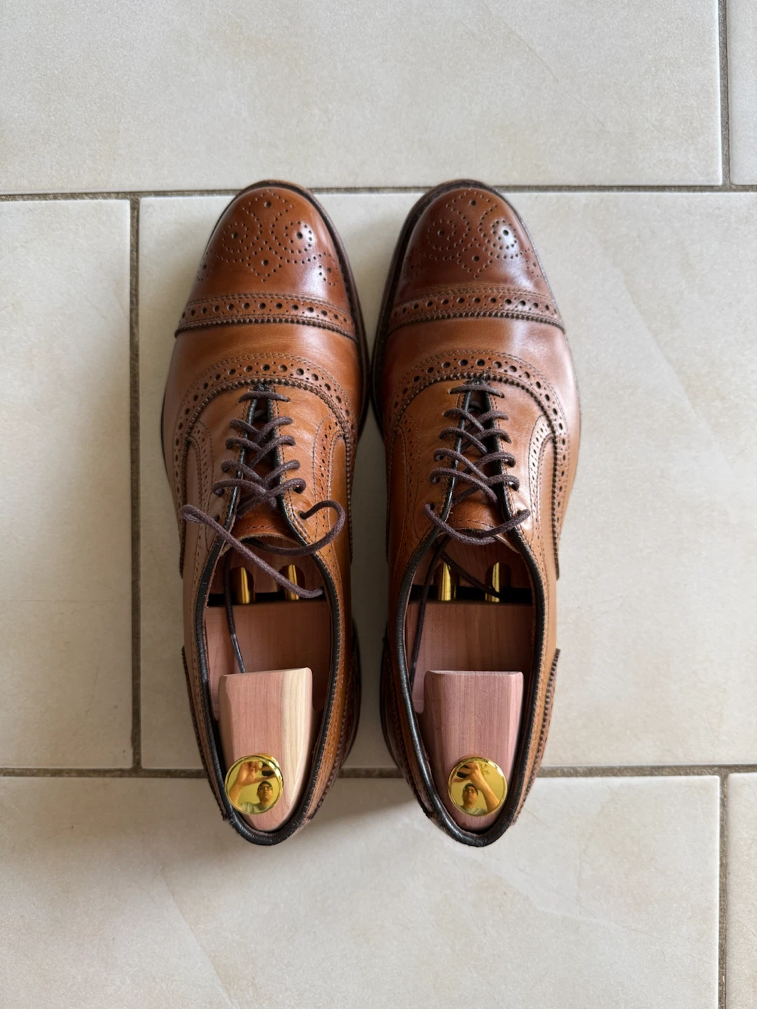 Allen Edmonds Strand Cap-toe Oxford in Walnut