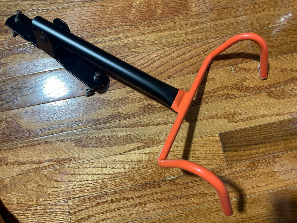 Black and Orange Bicycle Wall Mount - photo 2