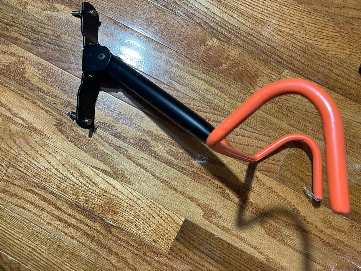 Black and Orange Bicycle Wall Mount - photo 3