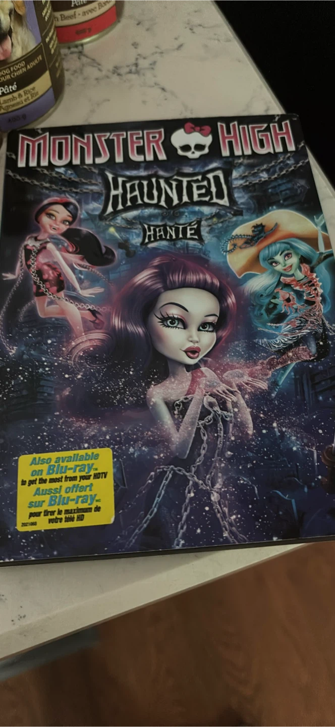 Monster High Haunted Hanté DVD