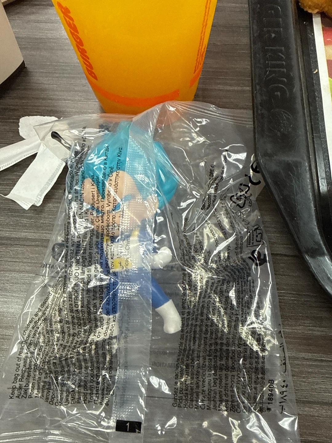 trades Burger King Dragon Ball Z Figure