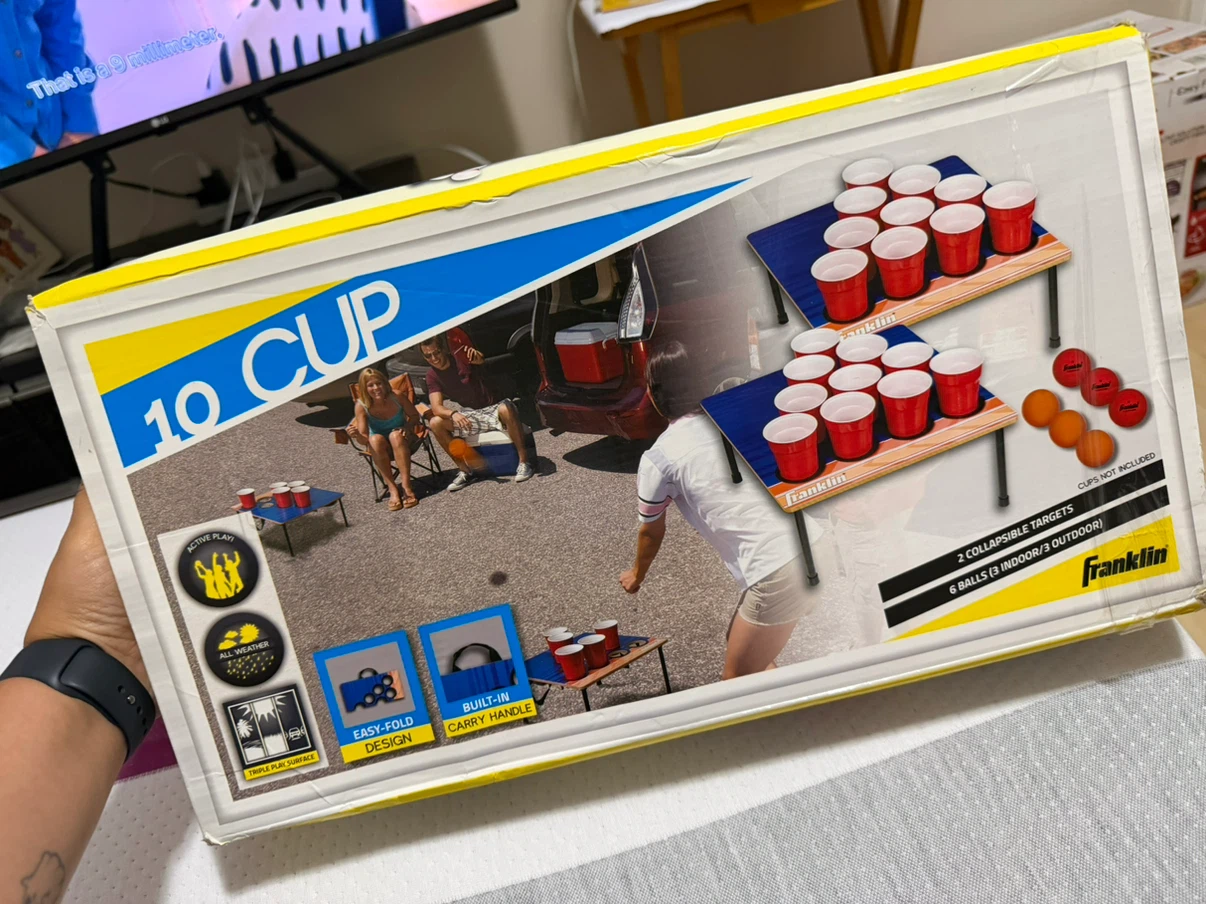 Franklin 10 Cup Party Toss Game