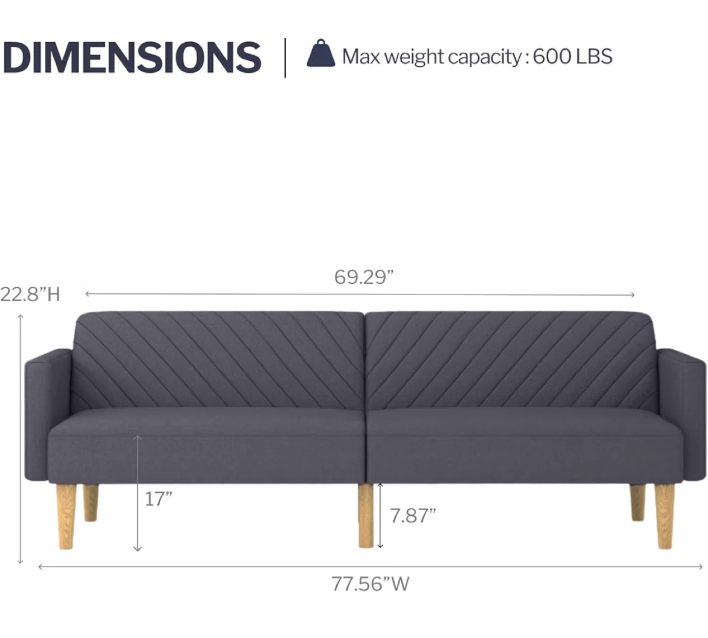 Sofa bed very comfy almost new - photo 5