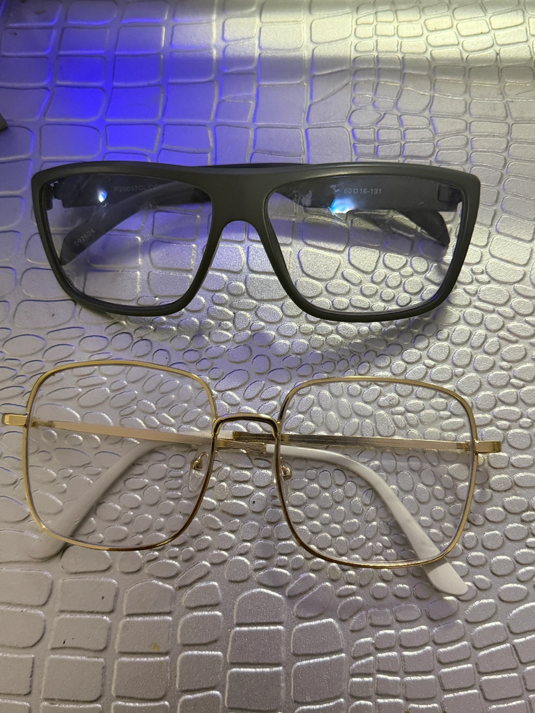 Eyeglasses Frames - Black and Gold