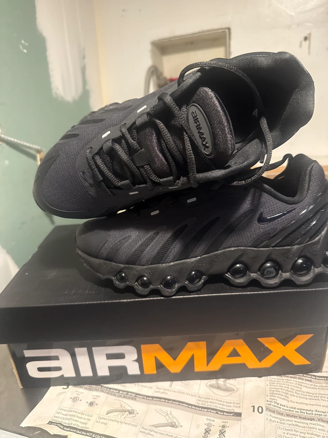 Nike Air Max Dn (GS) Black Running Shoes - photo 3