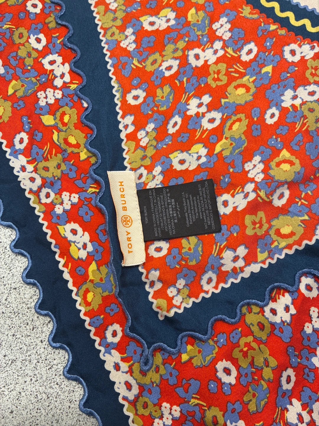Tory Burch Floral Print Scarf - photo 2